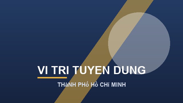 Chuyên viên Kinh doanh Xuất khẩu